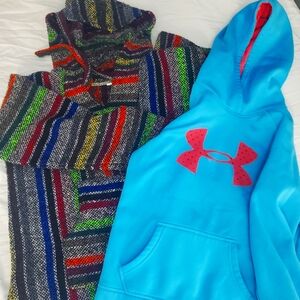 2 hoodies